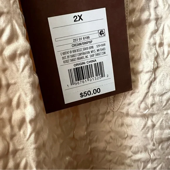 Kika Vargas x target pink cream dress - Picture 3 of 5